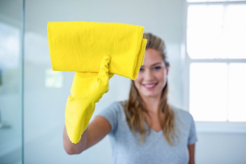 Tools used for streak-free window cleaning