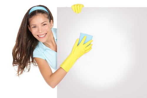 Spot cleaning a stained rug with gentle care