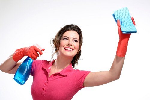Cleaning tools used for consistent upkeep and maintenance