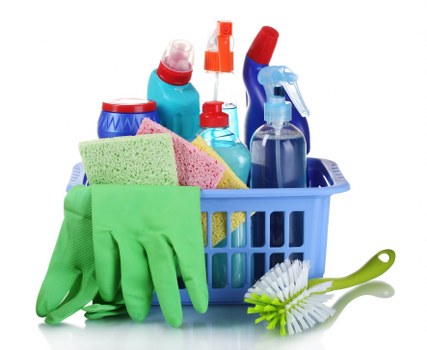 Final inspection after move out cleaning in a property